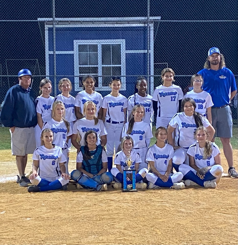 Back to Back Softball Conference Champions Cape Fear Middle School