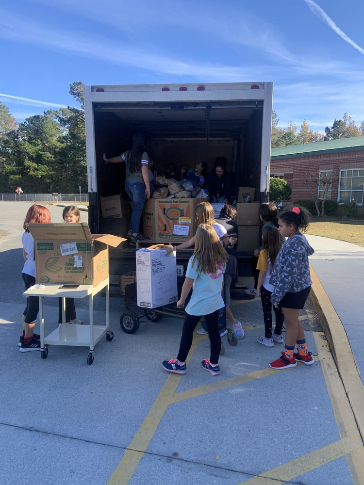 South Topsail Students Run a Holiday Canned Food Drive | South Topsail ...